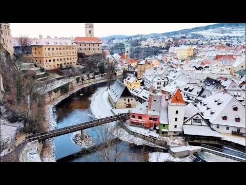 Видео: Рождественский Чески Крумлов (прогулка)