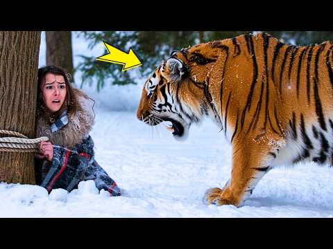Видео: ОН ПРИВЯЗАЛ ЕЁ К ДЕРЕВУ В ТАЙГЕ… НО ТО, ЧТО СДЕЛАЛ ТИГР, ШОКИРОВАЛО ВСЕХ
