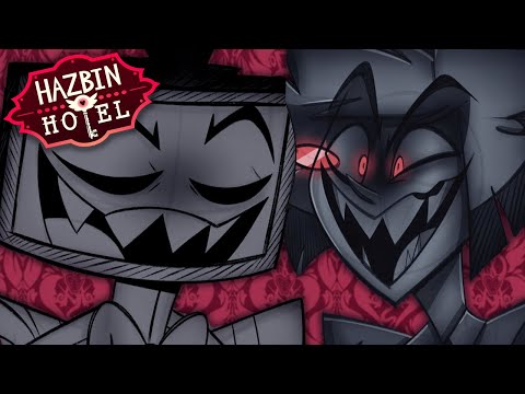 Видео: Забытый - Вокс и Аластор (Hazbin Hotel Comic Dub)