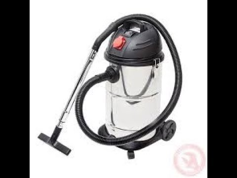 Видео: Промышленный пылесос INTERTOOL  DT-1030 . Обзор и впечатления о работе .