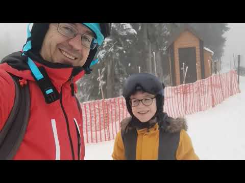 Видео: Открываем лыжный сезон 2024. Вова первый раз на лыжах