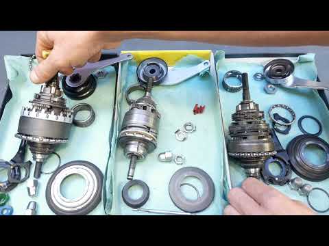 Видео: Сравнение планетарных втулок Sram S7 vs Shimano Nexus 7 vs Shimano Nexus 8