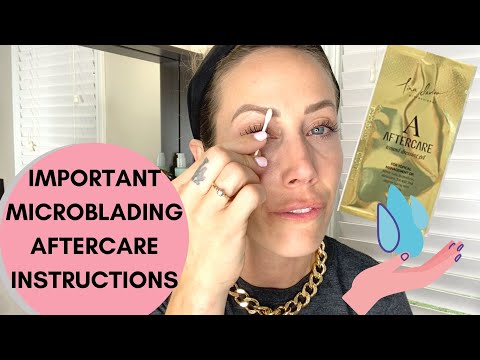 Видео: ЛУЧШИЕ РЕЗУЛЬТАТЫ МИКРОБЛЕЙДИНГА {Пошаговые инструкции по уходу за микроблейдингом} Тина Дэвис