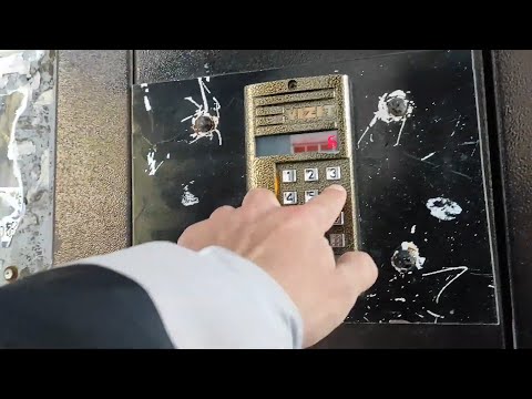 Видео: Звук кнопок домофонов, мелодия вызова