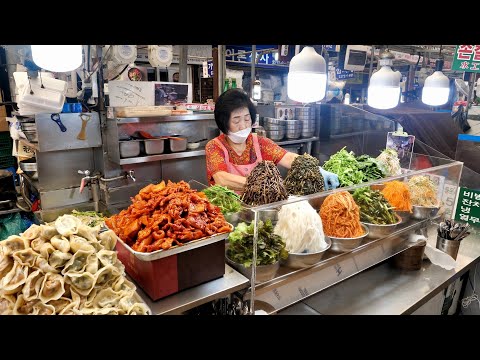 Видео: корейская еда вкусный пибимпап, лапша, корейская уличная еда