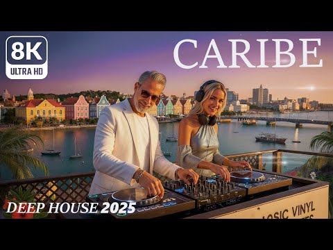 Видео: [8K] Карибский 🌴 Тропический Deep House 2025 | Paradise Vibes