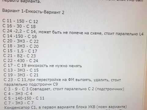 Видео: Экспортный блок УКВ Риги 104. Интересная информация 2016 года с просторов  форума.