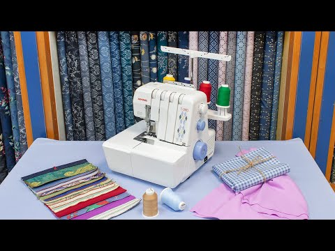 Видео: Janome T-99D - Обзор оверлока
