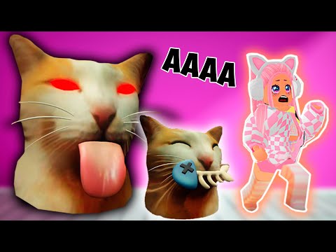 Видео: ПОБЕГ ОТ ГИГАНТСКОЙ ГОЛОВЫ КОТИКА В РОБЛОКС ! ESCAPE BLEH CAT!