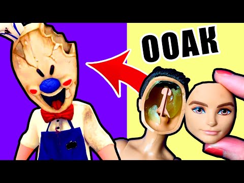 Видео: МОРОЖЕНЩИК из Куклы Эвер Афтер Хай Хантер – ООАК ice Scream | DIY