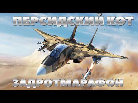 Видео: ЗАДРОТМАРАФОН 5 ☆ ПЕРСИДСКИЙ КОТ ☆ F-14A IRIAF ☆ WAR THUNDER