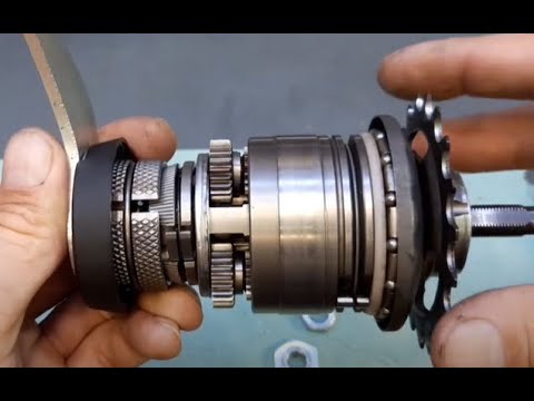 Видео: Правильное удаление ножного тормоза с планетарной втулки Sram S7 Sachs S7