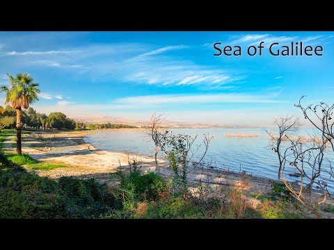 Видео: Прекрасная Галилея! От вершины Арбель до берегов Галилейского моря.