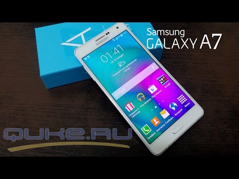 Видео: Samsung Galaxy A7 SM-A700FD обзор ◄ Quke.ru ►