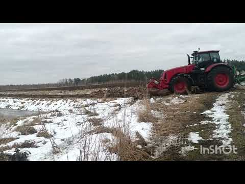 Видео: Весенная похота 2025. 2-х МТЗ 3522, сплугам ппо-9-46-к