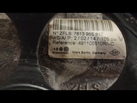 Видео: БЖ Рено Дастер 2014, F4R, 2.0: Насос ГУРа. Выбор - вы должны это услышать. Никто не застрахован.