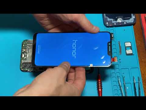 Видео: Замена дисплея Honor Play (COR-L29) Разборка