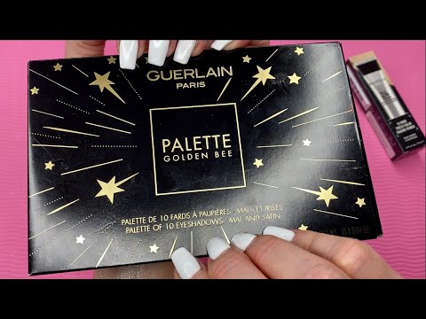 Видео: 🐝АСМР |Шёпот |Новые тени |Герлен |Тени |GUERLAIN GOLDEN BEE |ASMR |Whisper