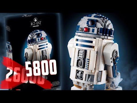 Видео: "ЛЕГО" R2-D2 - ДЕШЕВЛЕ НА 20000 рублей