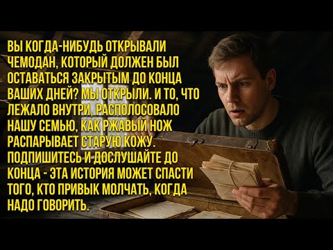 Видео: Чемодан на чердаке раскрыл семейную тайну