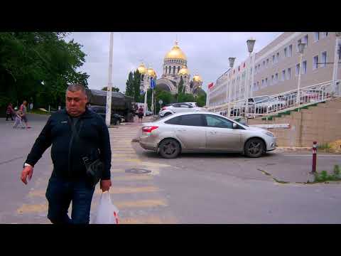 Видео: Новочеркасск.Весь Проспект Ермака,Лето