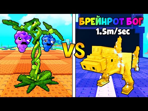 Видео: ДОРОГОЕ РАСТЕНИЕ против БРЕЙНРОТ БОГ! СТАЛ МИЛЛИОНЕРОМ! PLANTS VS BRAINROT ROBLOX
