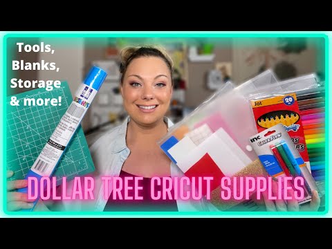 Видео: ЛУЧШИЕ МАТЕРИАЛЫ DOLLAR TREE CRICUT | ИНСТРУМЕНТЫ, ЗАГОТОВКИ И МНОГОЕ ДРУГОЕ!