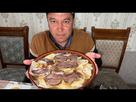 Видео: Бешбармак - Легендарное Казахское Блюдо! Узбекистан !