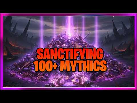 Видео: Diablo 4 Сезон 11 Освящение 100+ Мифических предметов (Сфера Ваал в Diablo IV) Новый крафт в конц...