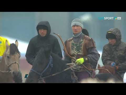 Видео: Жамбы ату. «Ұлы дала рухы» фестивалі
