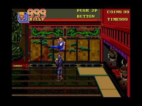 Видео: прохождение Double Dragon 3   The Rosetta Stone (ARCADE)