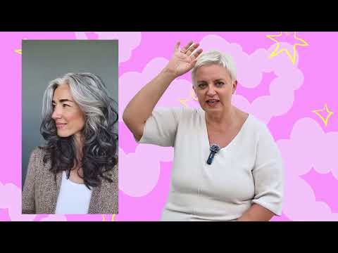 Видео: Как круто выглядеть с сединой.   Секреты колориста от  Тани Шарк.