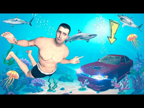 Видео: Судың астынан КӨЛІК ТАУЫП АЛДЫМ!
