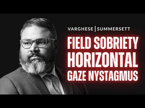 Видео: Демонстрация полевого теста на трезвость: что такое горизонтальный нистагм?