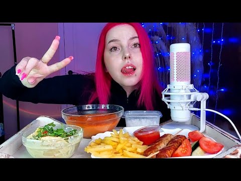 Видео: болталка/равиоли,том ям,люля кебаб и десерт мукбанг/mukbang