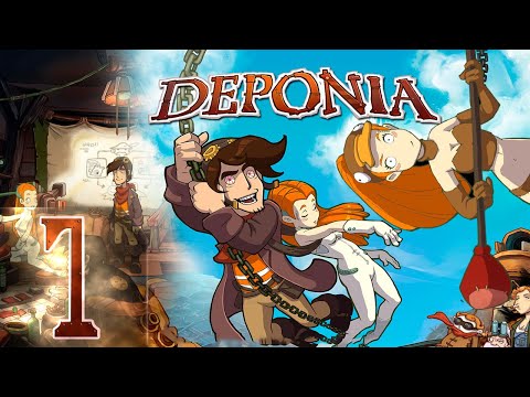 Видео: 🔴Deponia: The Complete Journey | Первый раз | Прохождение #1 (Стрим на заказ)