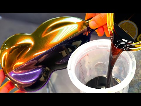 Видео: Волшебное преображение цвета с помощью лимонных леденцов