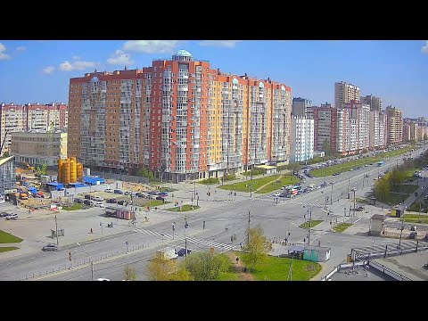 Видео: [LIVE] Санкт-Петербург: стройка метро "Богатырская" (St.Petersburg: Building of new subway station).