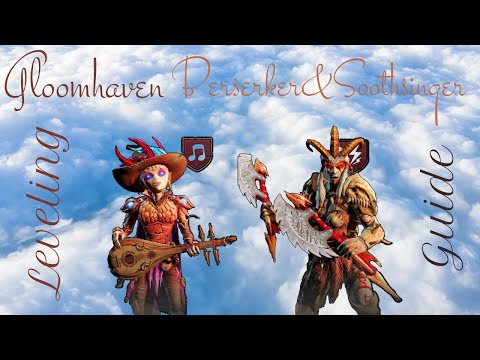 Видео: Gloomhaven PC | Воспевающая&Берсерк Гайд (1-9) lvl |  Berserker&Soothsinger | Leveling Guide (1-9)!