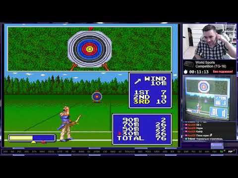 Видео: World Sports Competition Turbografx-16 Longplay Прохождение