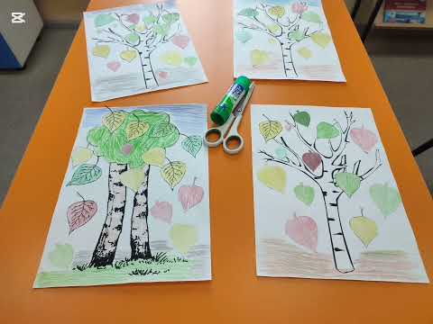 Видео: Березка в сентябре