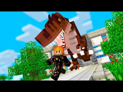 Видео: ДИНОЗАВР РАЗОЗЛИЛСЯ В МАЙНКРАФТ ! Алексбой Minecraft
