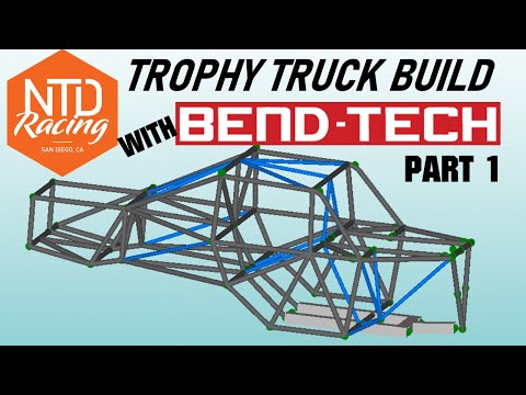 Видео: Посмотрите, как я делаю каркас безопасности для Trophy Truck с помощью Bend-Tech — Часть 1