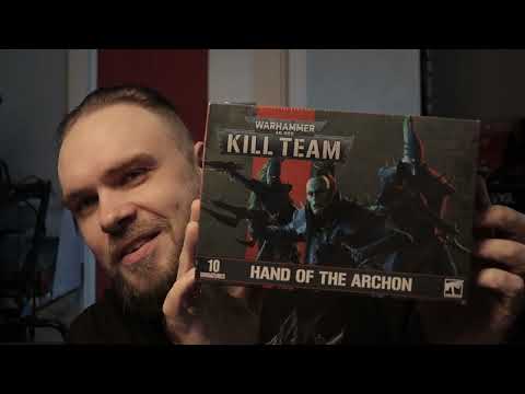 Видео: Чёрная рука злобных эльфов. Обзор отряда Hand of the Archon для Kill team.