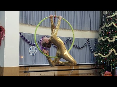 Видео: Воздушная гимнастика. Открытый урок. Кольцо.