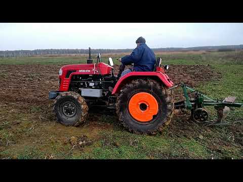 Видео: SHIFENG SF-244. Осіння оранка 2020