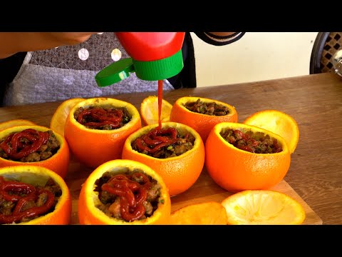 Видео: Фаршированный Апельсин и Шекер Чурек с Апельсиновом Соком