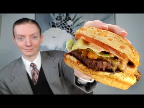 Видео: Обзор НОВОГО чизбургера с начинкой «Начо» от Wendy's!