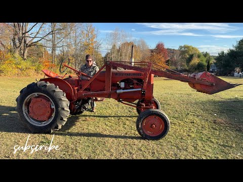 Видео: Заведётся ли? 1955 Эллис Чалмерс, Калифорния, после трёх с лишним лет простоя на улице