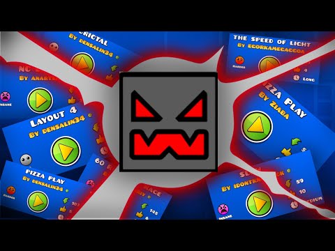 Видео: Уровни от подпищиков (Geometry dash)